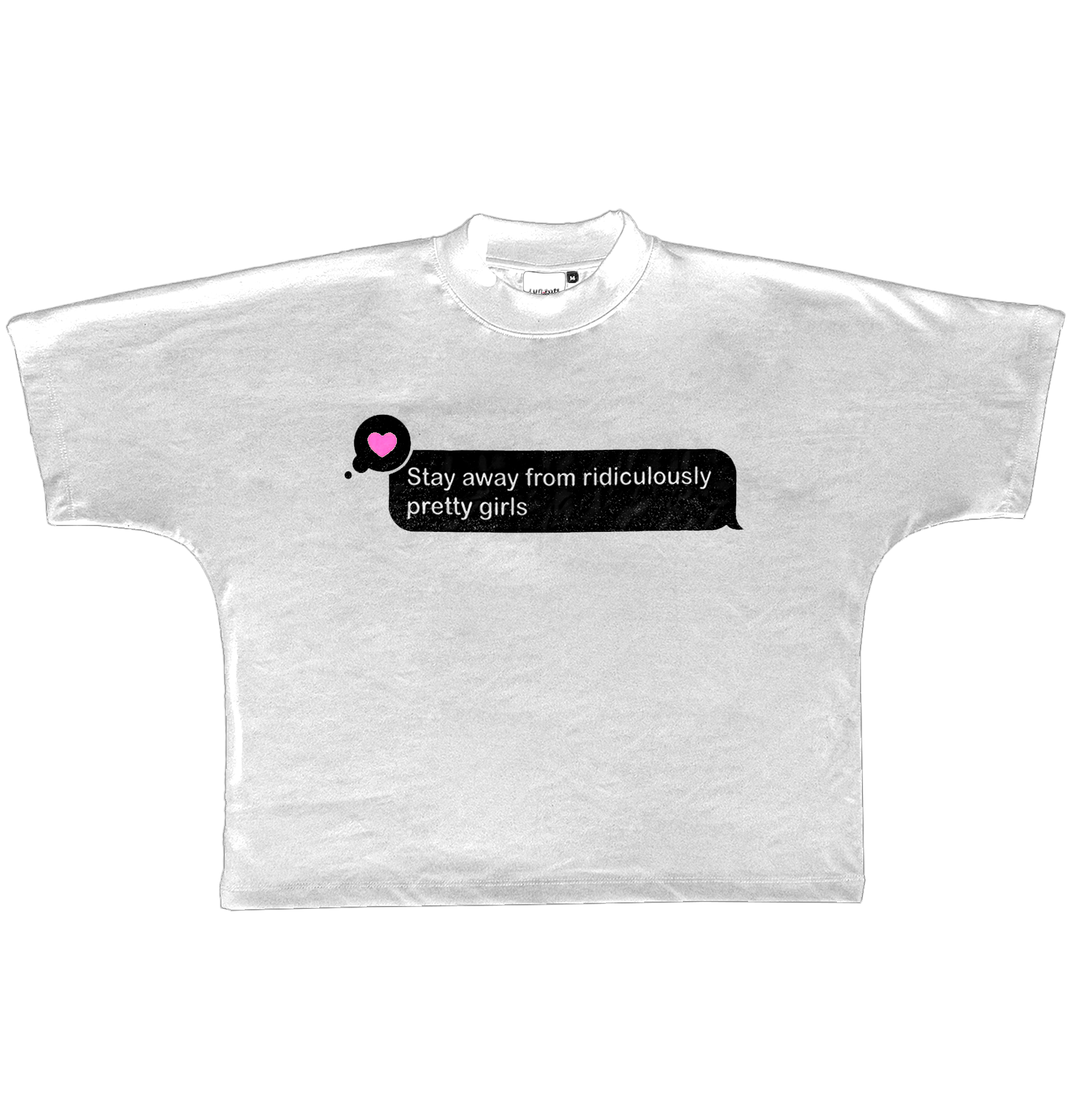 Stay Away White Tee