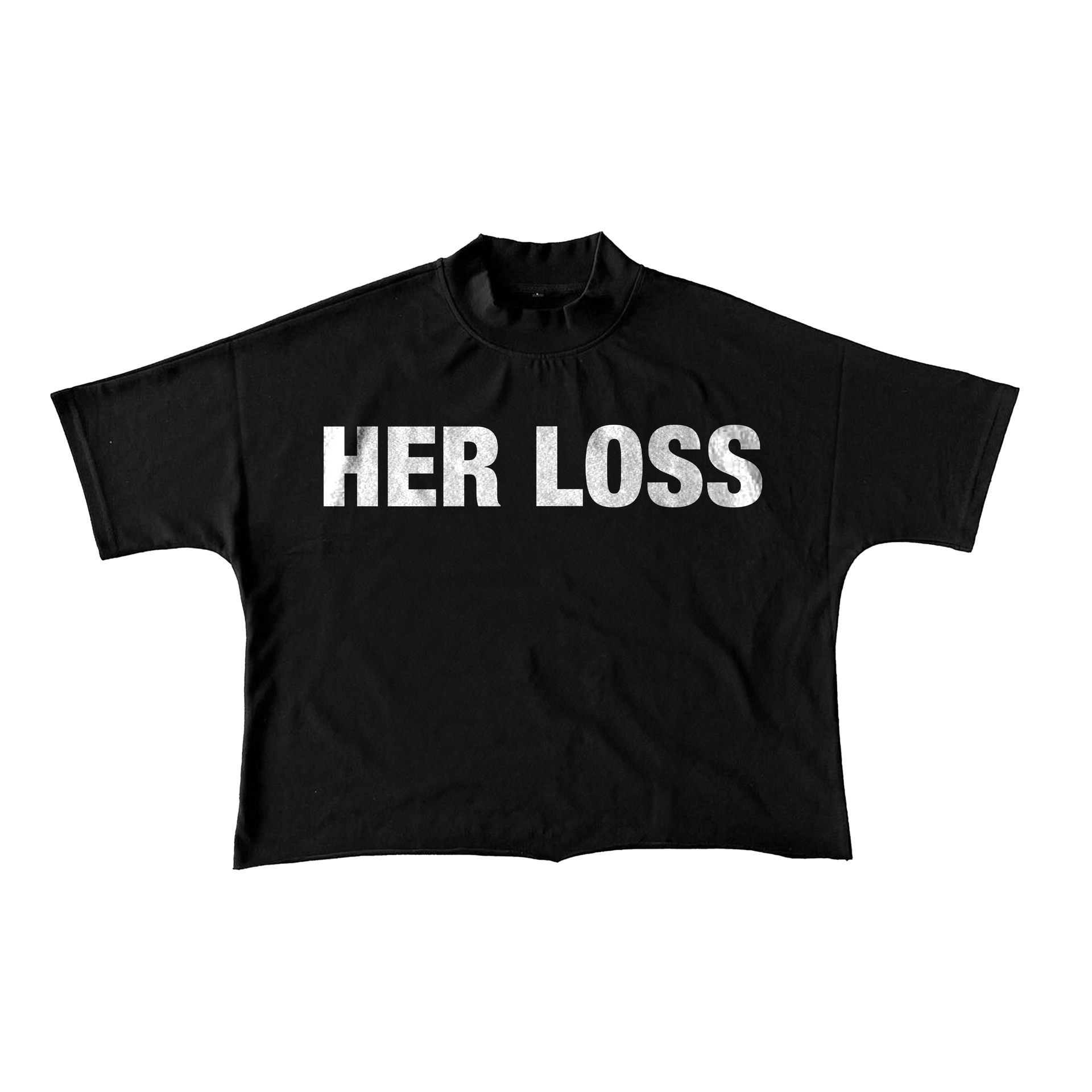 Her Loss Black Tee